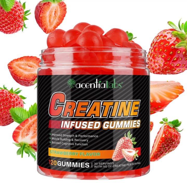 2 in 1 Creatine Gummies Containing 120pcs
